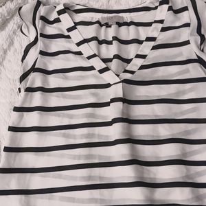 Loft flutter sleeve top